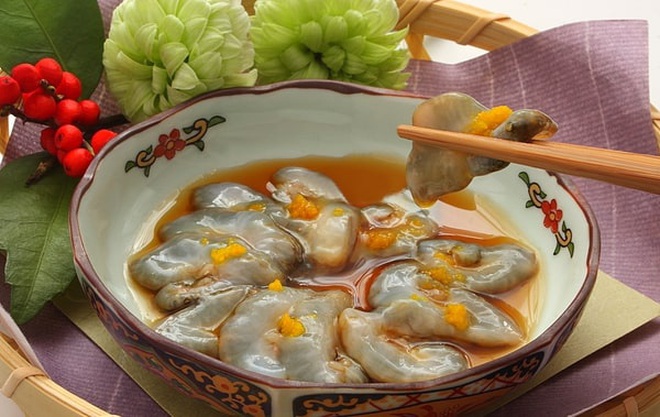 Many dishes are cooked from sea cucumber.