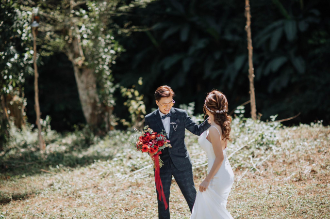 Beautiful wedding photos of Uyen Nguyen and his wife