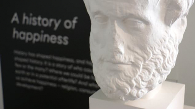 The Museum of Happiness in Denmark helps people understand how views of happiness have changed throughout human history (Image: CNN)