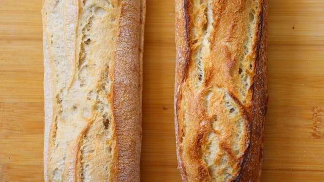 The ultimate baguette is never 'pure' white.  Photo: Vivian Song
