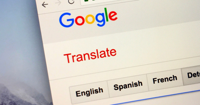 The application has the ability to translate from images very handy.  Photo: Google Translate.