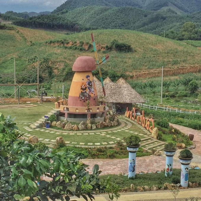 Farm tourism in Thanh Hoa in recent years has developed strongly with new products attracting the attention of visitors.  (Photo: gody).