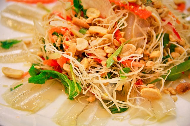 This dish is made from apricot fish, a very popular fish in Vung Tau waters