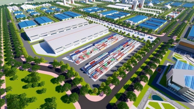 Perspective of Nam Tan Tap Industrial Park project (Photo: internet)