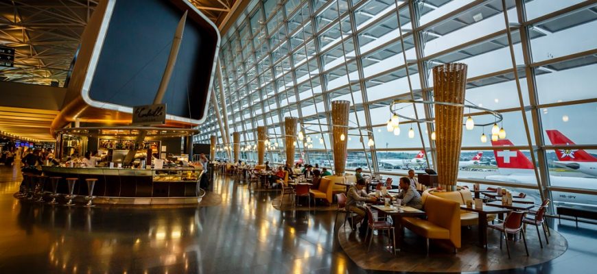 This is one of the most luxurious airports in the world.