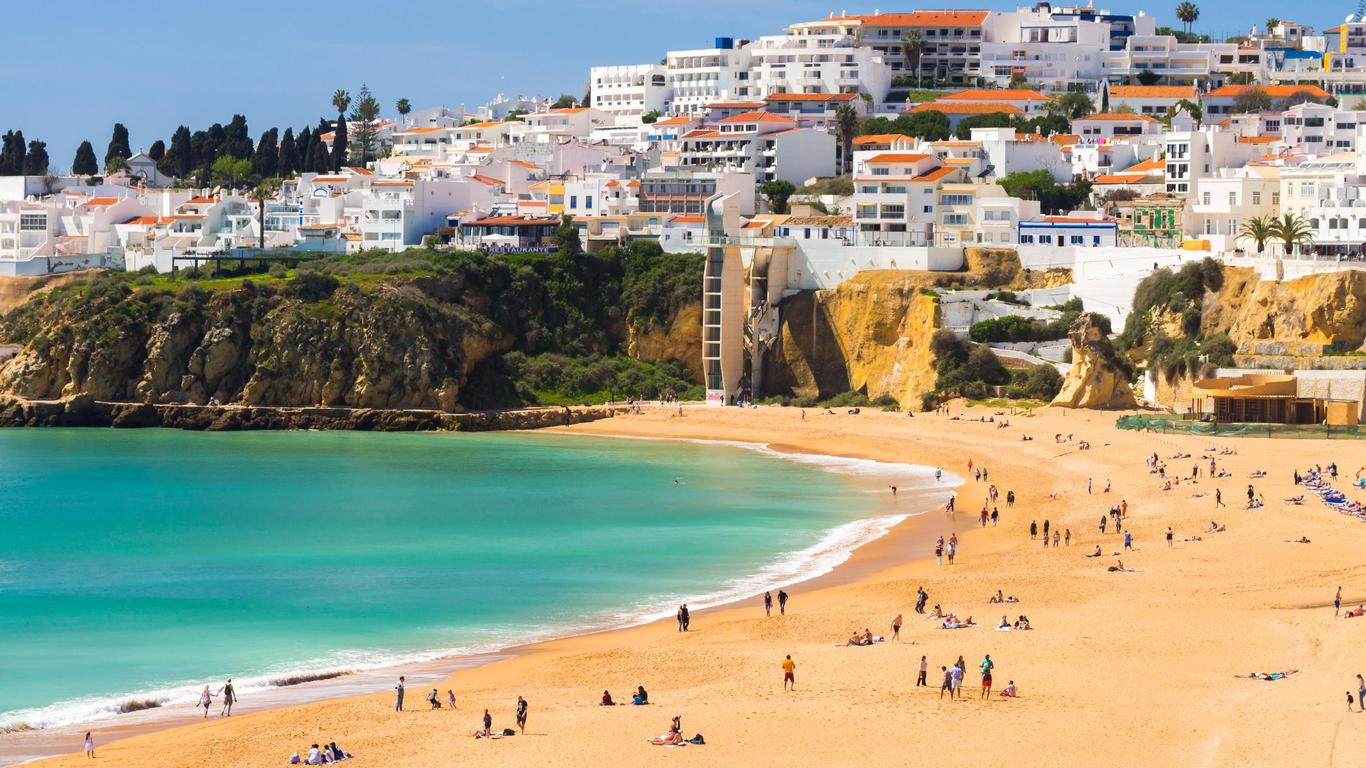 Albufeira is a municipality in the district of Faro, Portugal.  The municipality has an area of ​​141 km²