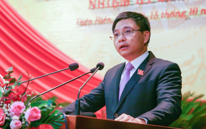 Mr. Nguyen Van Thang, currently Secretary of the Provincial Party Committee of Dien Bien for the term 2020 - 2025